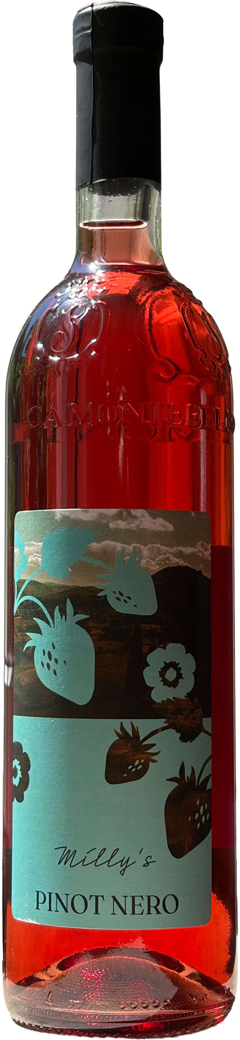 Flasche Milly's Pinot Nero Rosé